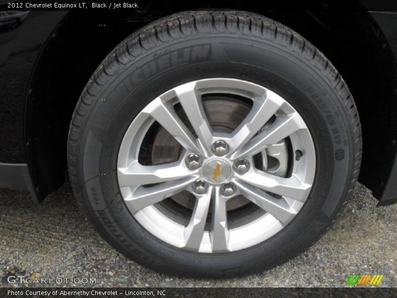 Black / Jet Black 2012 Chevrolet Equinox LT