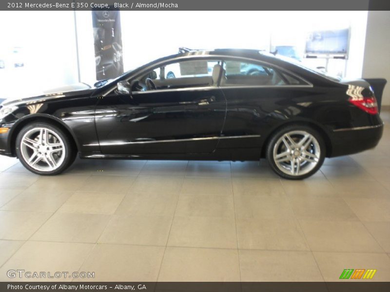 Black / Almond/Mocha 2012 Mercedes-Benz E 350 Coupe