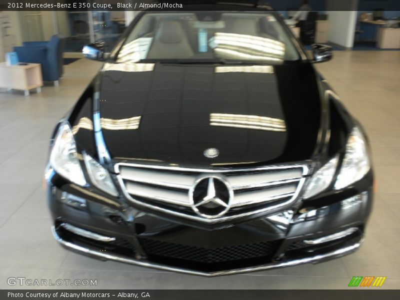 Black / Almond/Mocha 2012 Mercedes-Benz E 350 Coupe