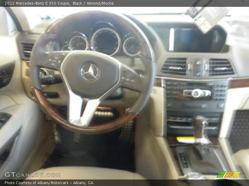 Black / Almond/Mocha 2012 Mercedes-Benz E 350 Coupe