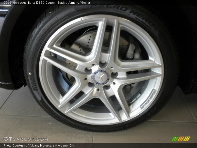 Black / Almond/Mocha 2012 Mercedes-Benz E 350 Coupe
