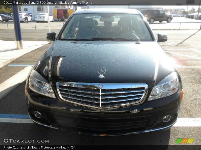 Black / Almond/Mocha 2011 Mercedes-Benz C 300 Luxury