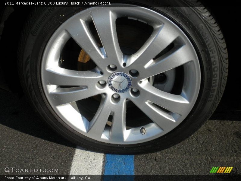 Black / Almond/Mocha 2011 Mercedes-Benz C 300 Luxury