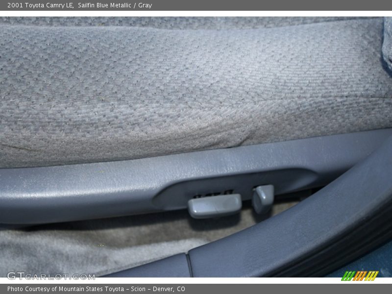 Sailfin Blue Metallic / Gray 2001 Toyota Camry LE
