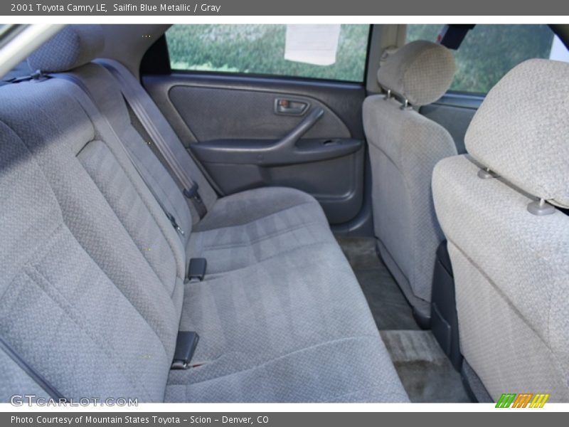 Sailfin Blue Metallic / Gray 2001 Toyota Camry LE