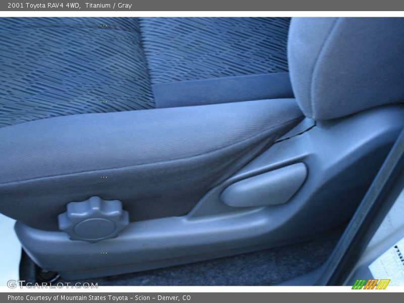 Titanium / Gray 2001 Toyota RAV4 4WD