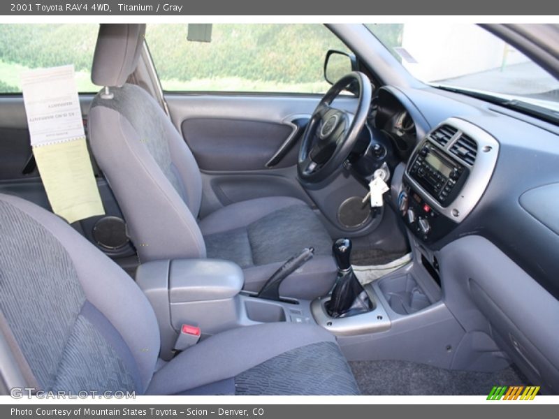Titanium / Gray 2001 Toyota RAV4 4WD