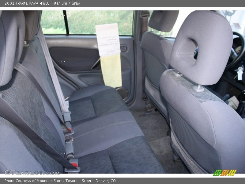 Titanium / Gray 2001 Toyota RAV4 4WD