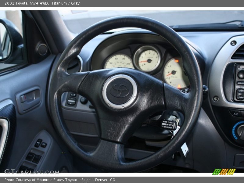 Titanium / Gray 2001 Toyota RAV4 4WD