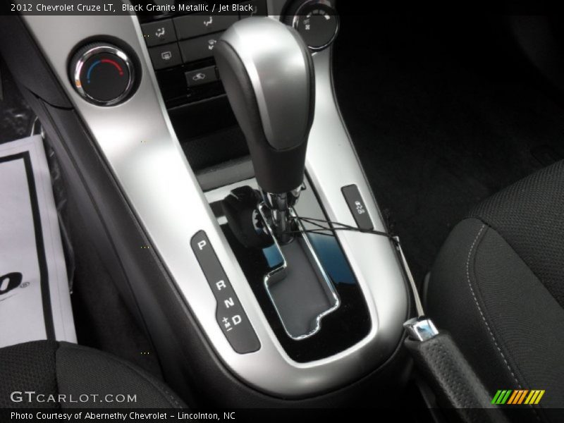 Black Granite Metallic / Jet Black 2012 Chevrolet Cruze LT