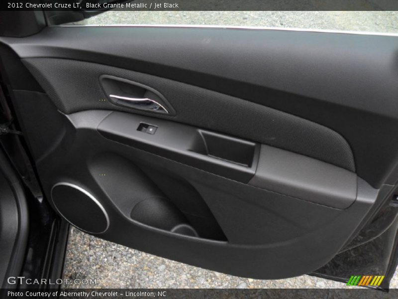 Black Granite Metallic / Jet Black 2012 Chevrolet Cruze LT