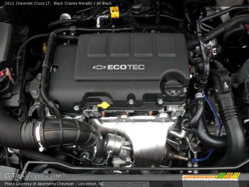 Black Granite Metallic / Jet Black 2012 Chevrolet Cruze LT