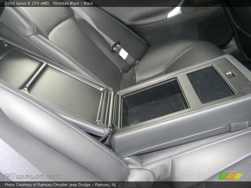 Obsidian Black / Black 2009 Lexus IS 250 AWD