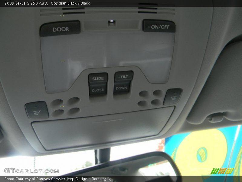 Obsidian Black / Black 2009 Lexus IS 250 AWD
