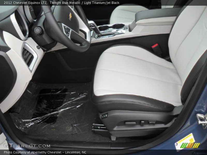 Twilight Blue Metallic / Light Titanium/Jet Black 2012 Chevrolet Equinox LTZ