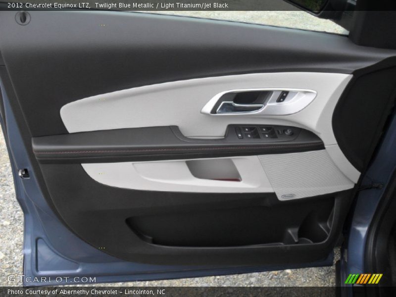 Twilight Blue Metallic / Light Titanium/Jet Black 2012 Chevrolet Equinox LTZ