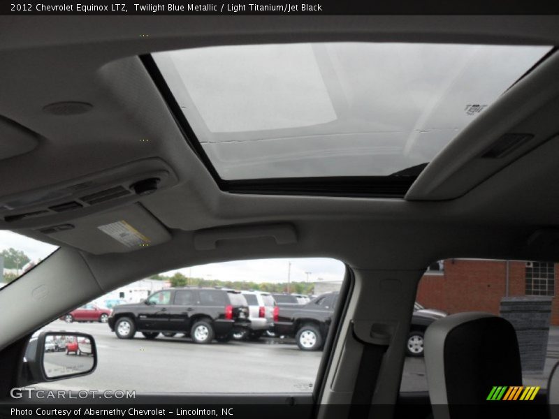Twilight Blue Metallic / Light Titanium/Jet Black 2012 Chevrolet Equinox LTZ