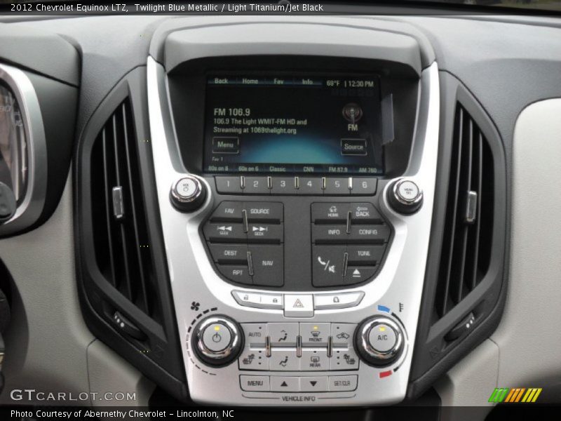 Twilight Blue Metallic / Light Titanium/Jet Black 2012 Chevrolet Equinox LTZ
