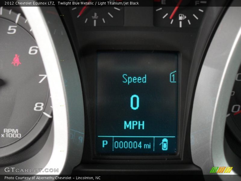 Twilight Blue Metallic / Light Titanium/Jet Black 2012 Chevrolet Equinox LTZ