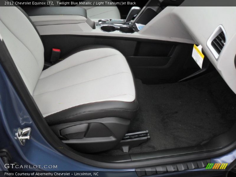 Twilight Blue Metallic / Light Titanium/Jet Black 2012 Chevrolet Equinox LTZ