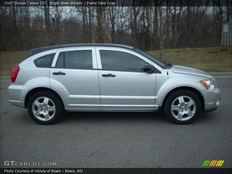 Bright Silver Metallic / Pastel Slate Gray 2007 Dodge Caliber SXT