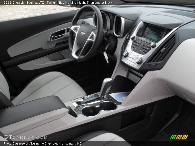 Twilight Blue Metallic / Light Titanium/Jet Black 2012 Chevrolet Equinox LTZ