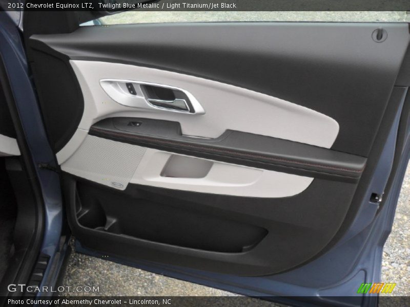 Twilight Blue Metallic / Light Titanium/Jet Black 2012 Chevrolet Equinox LTZ