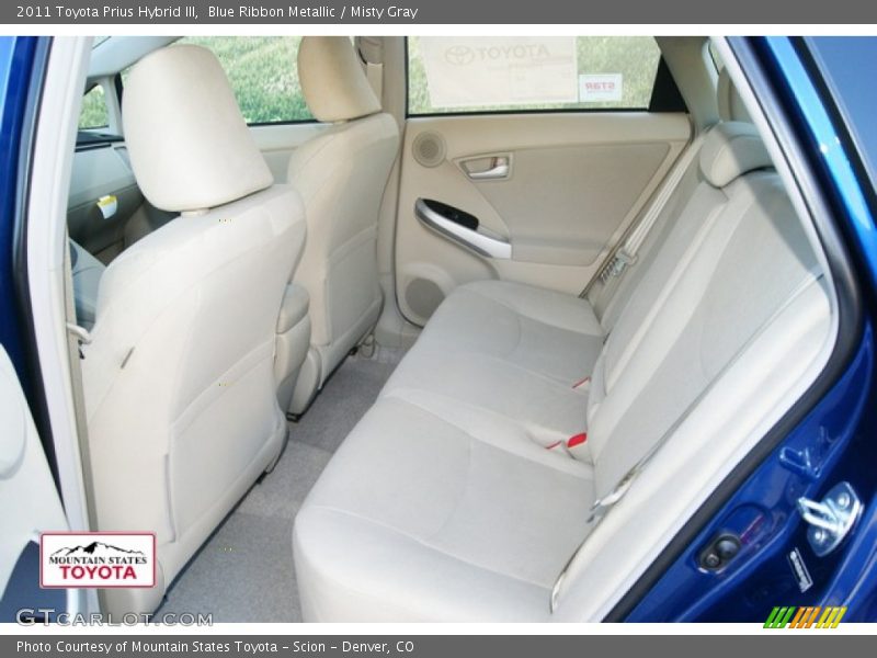 Blue Ribbon Metallic / Misty Gray 2011 Toyota Prius Hybrid III