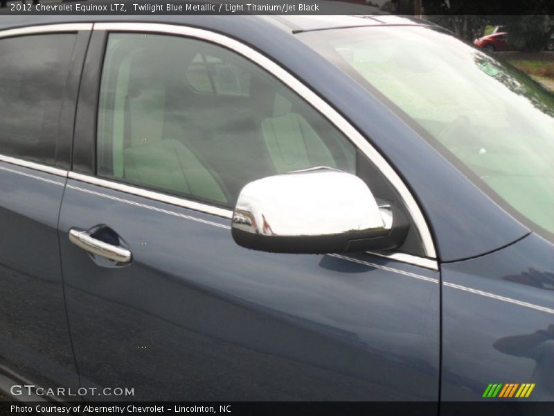 Twilight Blue Metallic / Light Titanium/Jet Black 2012 Chevrolet Equinox LTZ