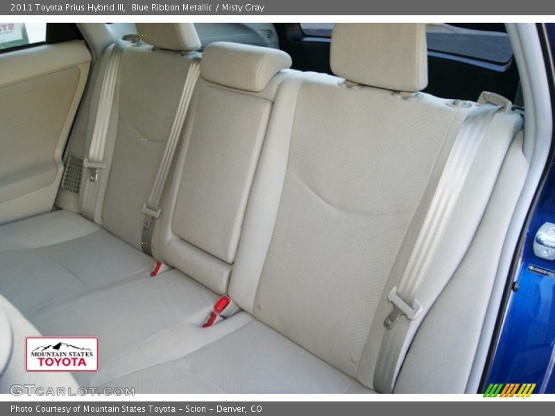 Blue Ribbon Metallic / Misty Gray 2011 Toyota Prius Hybrid III