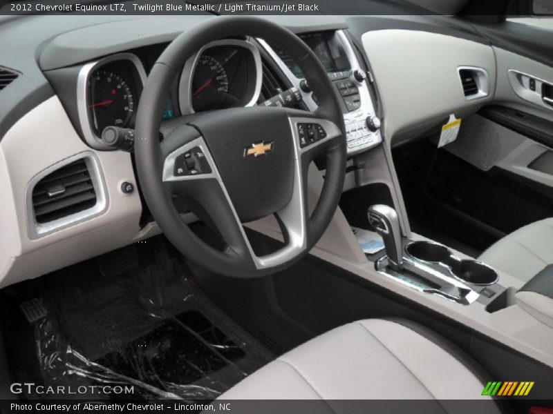 Twilight Blue Metallic / Light Titanium/Jet Black 2012 Chevrolet Equinox LTZ