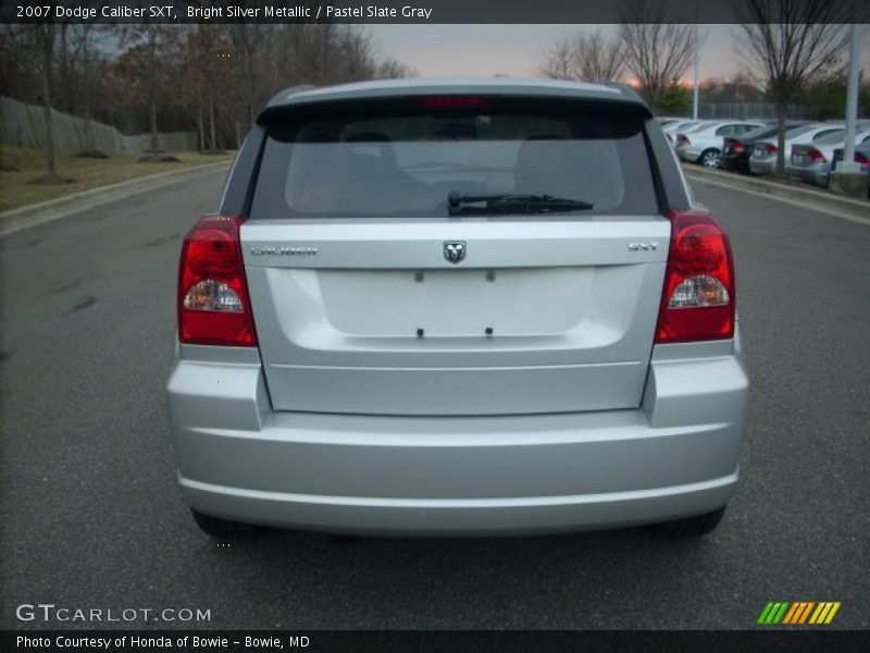 Bright Silver Metallic / Pastel Slate Gray 2007 Dodge Caliber SXT