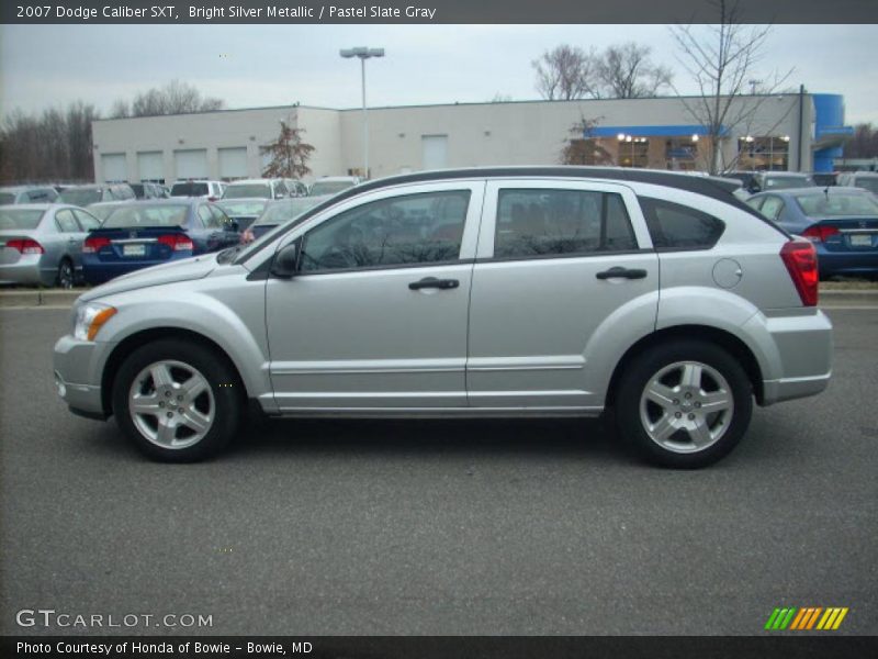 Bright Silver Metallic / Pastel Slate Gray 2007 Dodge Caliber SXT