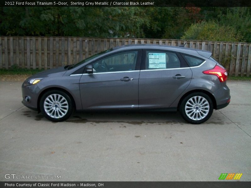  2012 Focus Titanium 5-Door Sterling Grey Metallic