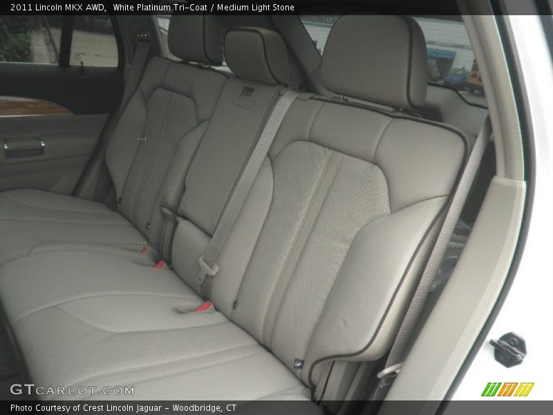 White Platinum Tri-Coat / Medium Light Stone 2011 Lincoln MKX AWD