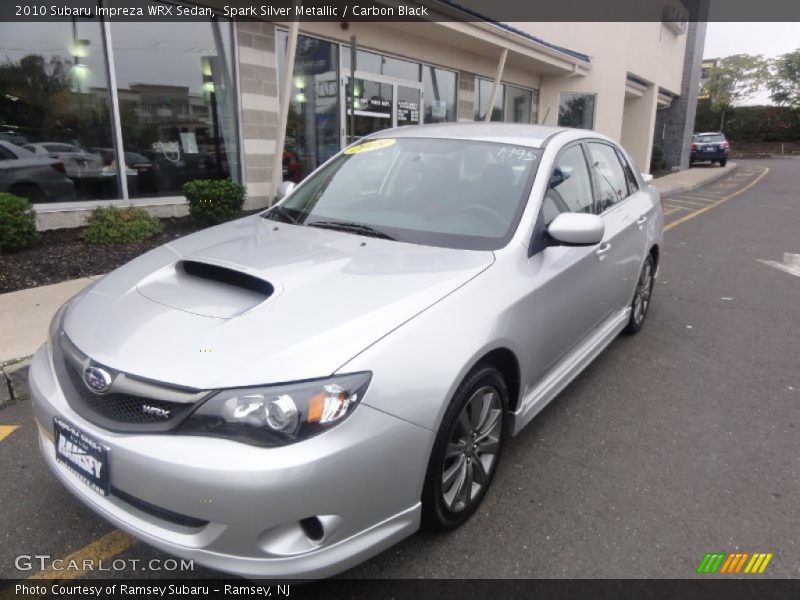 Spark Silver Metallic / Carbon Black 2010 Subaru Impreza WRX Sedan