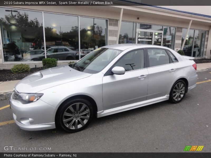 Spark Silver Metallic / Carbon Black 2010 Subaru Impreza WRX Sedan