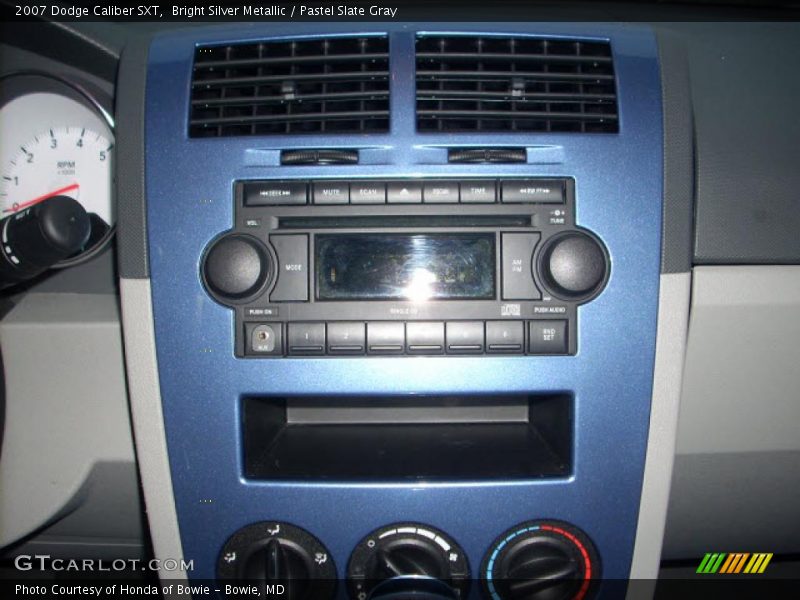 Bright Silver Metallic / Pastel Slate Gray 2007 Dodge Caliber SXT