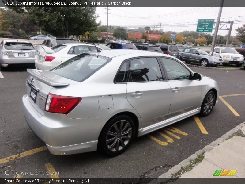 Spark Silver Metallic / Carbon Black 2010 Subaru Impreza WRX Sedan