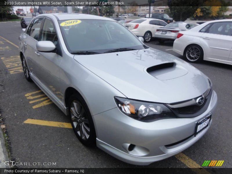 Front 3/4 View of 2010 Impreza WRX Sedan