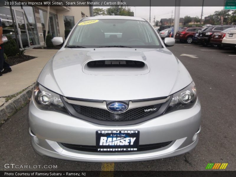 Spark Silver Metallic / Carbon Black 2010 Subaru Impreza WRX Sedan