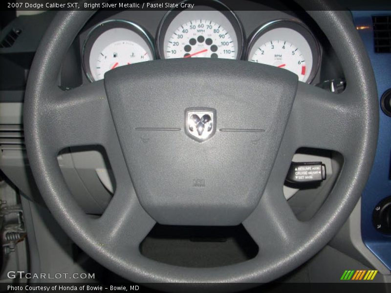 Bright Silver Metallic / Pastel Slate Gray 2007 Dodge Caliber SXT