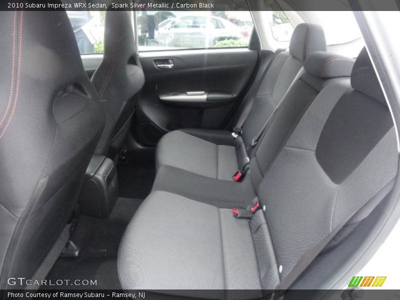  2010 Impreza WRX Sedan Carbon Black Interior