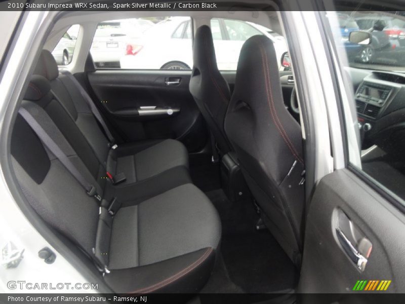  2010 Impreza WRX Sedan Carbon Black Interior