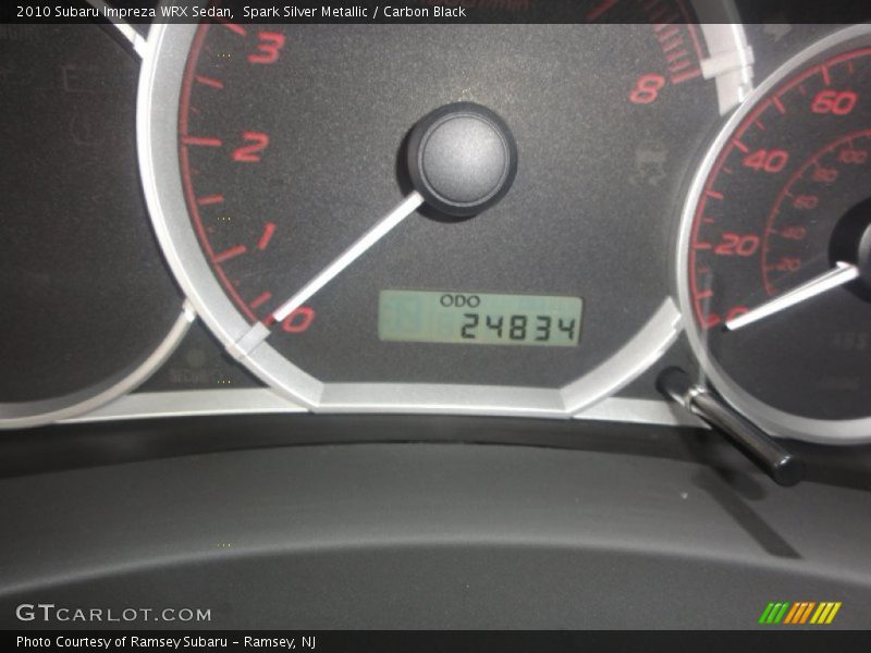 Spark Silver Metallic / Carbon Black 2010 Subaru Impreza WRX Sedan