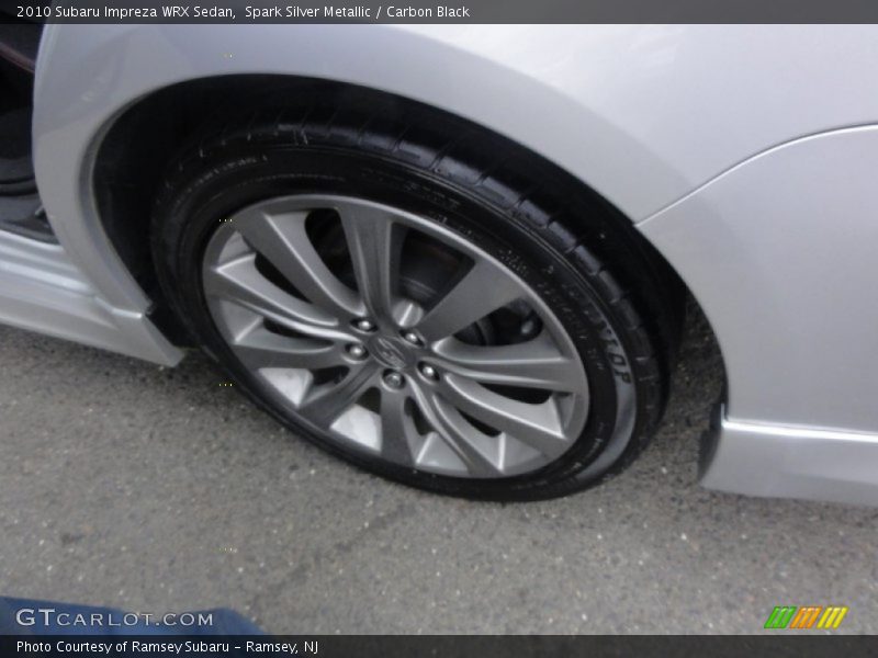 Spark Silver Metallic / Carbon Black 2010 Subaru Impreza WRX Sedan