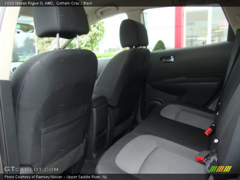 Gotham Gray / Black 2010 Nissan Rogue SL AWD