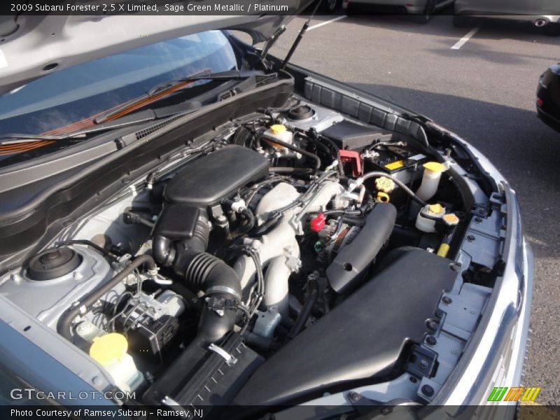  2009 Forester 2.5 X Limited Engine - 2.5 Liter SOHC 16 Valve VVT Flat 4 Cylinder