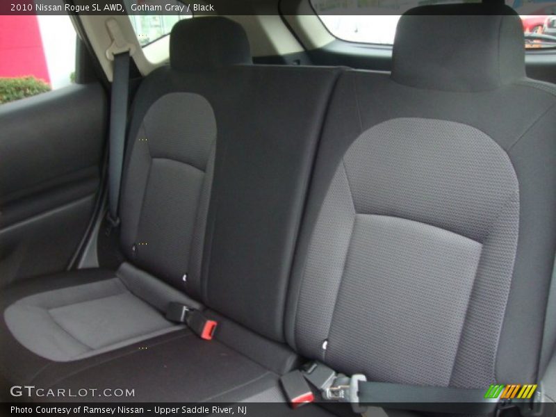 Gotham Gray / Black 2010 Nissan Rogue SL AWD
