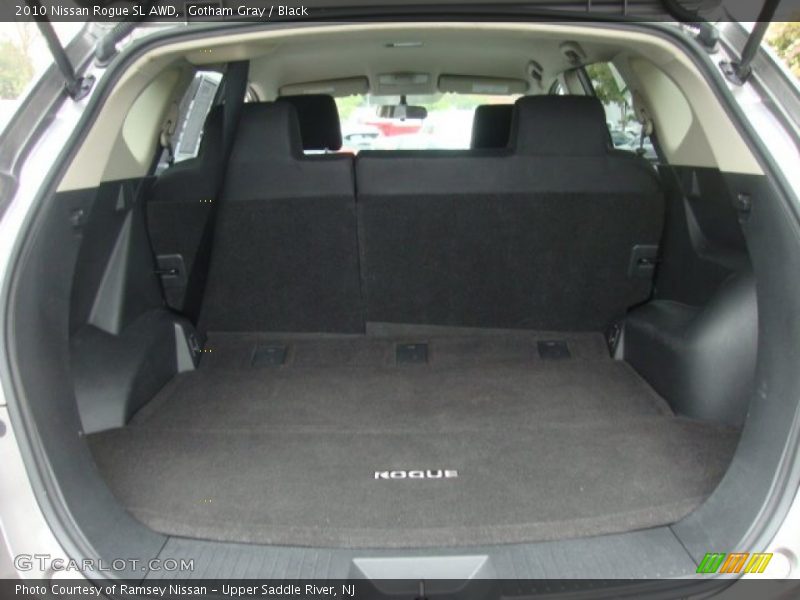 Gotham Gray / Black 2010 Nissan Rogue SL AWD